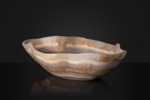 Moon Water Onyx Decorative Bowl Large