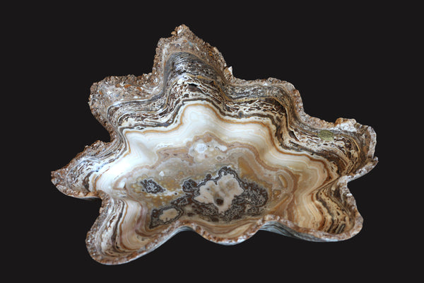 Decorative Bowl in Cream Onyx