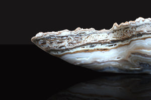 Decorative Bowl in Cream Onyx