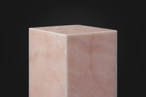 Pink Onyx Cubic Floor Lamp Set
