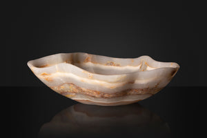 Moon Water Onyx Decorative Bowl Large