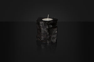 Rustic Onyx Candle Holder Medium